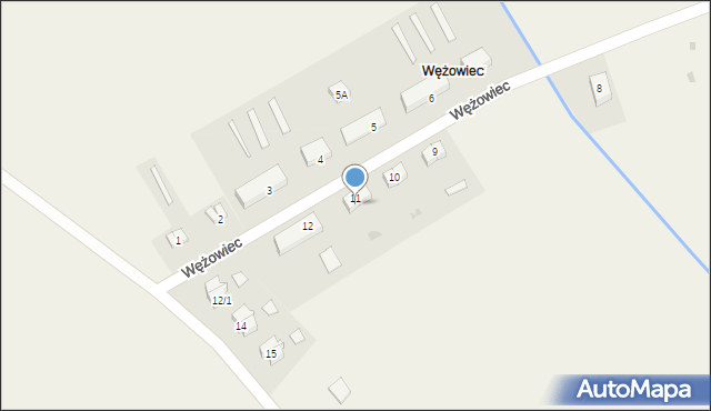 Wężowiec, Wężowiec, 11/2, mapa Wężowiec