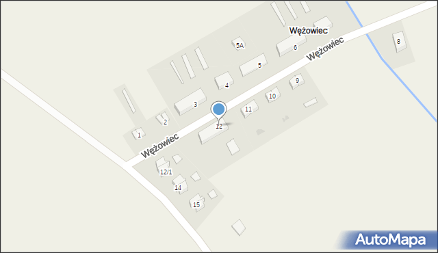 Wężowiec, Wężowiec, 12, mapa Wężowiec