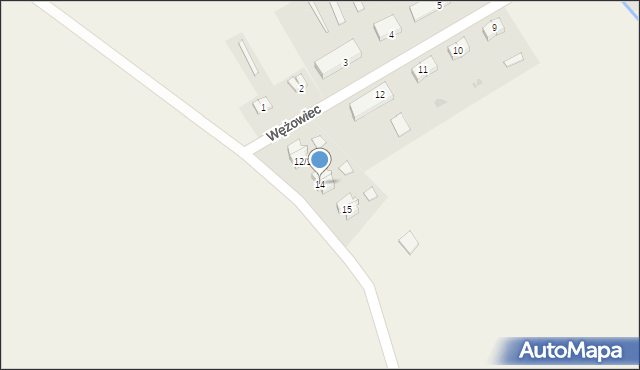 Wężowiec, Wężowiec, 14, mapa Wężowiec