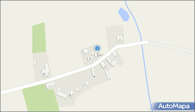 Wężyska, Wężyska, 4, mapa Wężyska