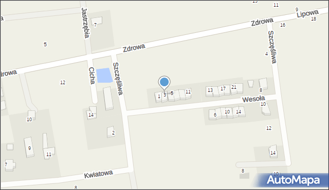 Wojkowice, Wesoła, 3, mapa Wojkowice