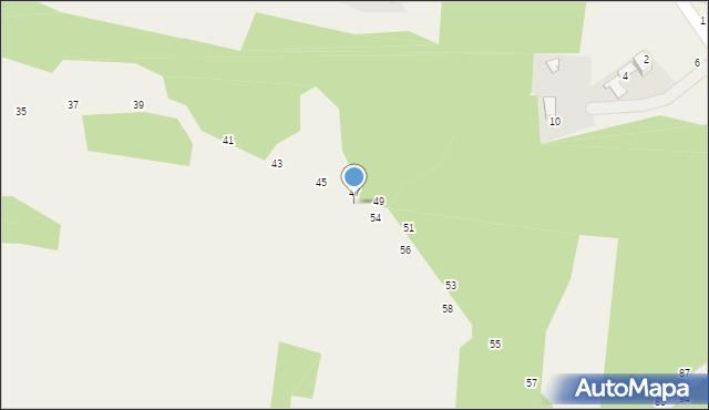 Wola Kalinowska, Węgielnik, 52, mapa Wola Kalinowska