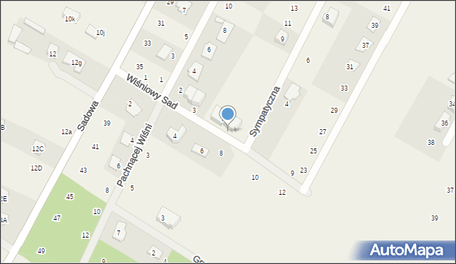 Baszkówka, Wiśniowy Sad, 5, mapa Baszkówka