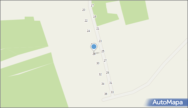 Będkowice, Wichrowa, 28, mapa Będkowice