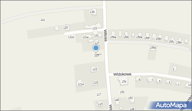 Bestwina, Witosa Wincentego, 125, mapa Bestwina