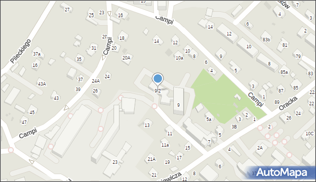Bochnia, Windakiewicza Edwarda, 9/2, mapa Bochni
