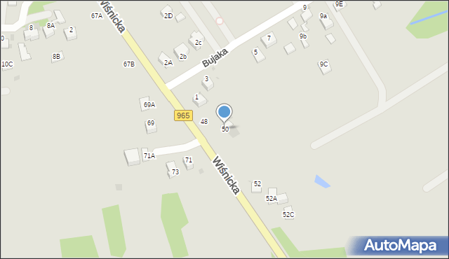 Bochnia, Wiśnicka, 50, mapa Bochni