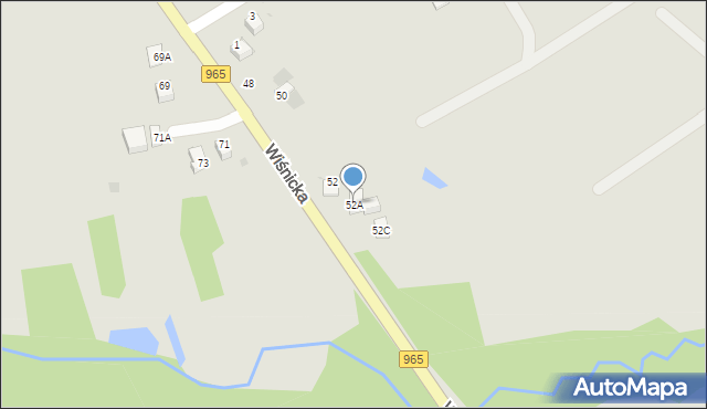 Bochnia, Wiśnicka, 52A, mapa Bochni