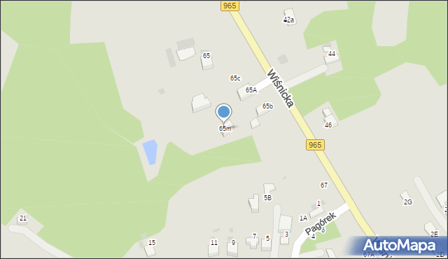 Bochnia, Wiśnicka, 65m, mapa Bochni