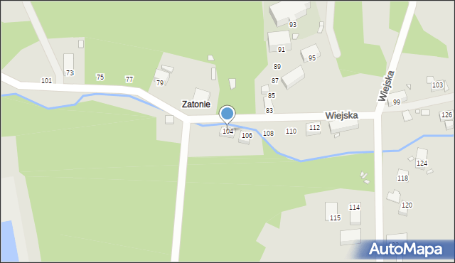 Bogatynia, Wiejska, 104, mapa Bogatynia