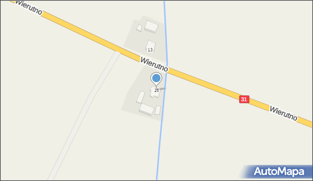 Boleszkowice, Wierutno, 16, mapa Boleszkowice