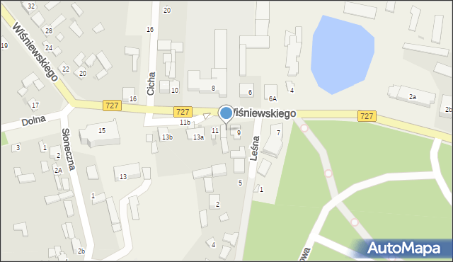 Borkowice, Wiśniewskiego Jana, ks., 11a, mapa Borkowice