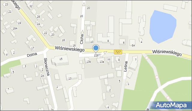 Borkowice, Wiśniewskiego Jana, ks., 11b, mapa Borkowice