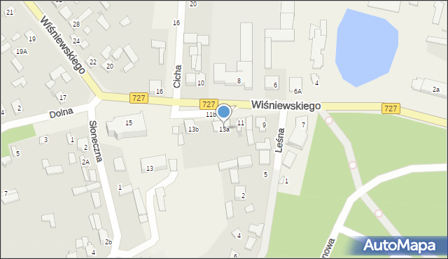 Borkowice, Wiśniewskiego Jana, ks., 13a, mapa Borkowice