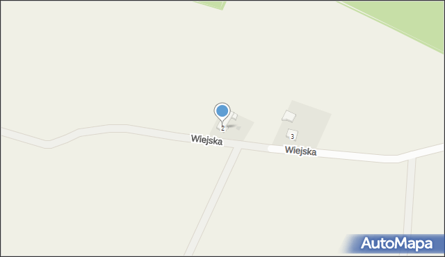 Borowiany, Wiejska, 2, mapa Borowiany