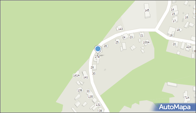 Bukowno, Wiejska, 86A, mapa Bukowno