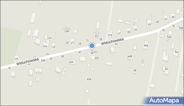 Busko-Zdrój, Widuchowska, 42, mapa Busko-Zdrój