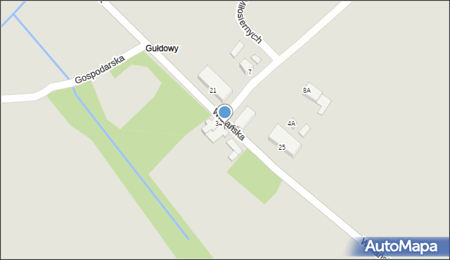 Cieszyn, Wiślańska, 36, mapa Cieszyna