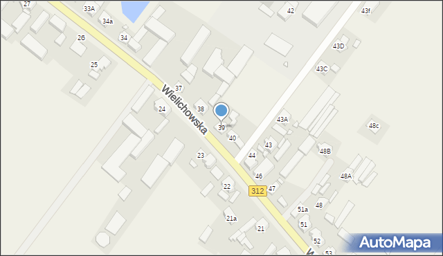 Czacz, Wielichowska, 39, mapa Czacz