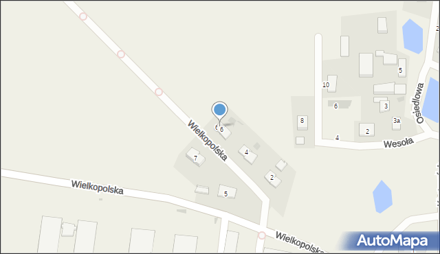 Czerlejno, Wielkopolska, 6/2, mapa Czerlejno