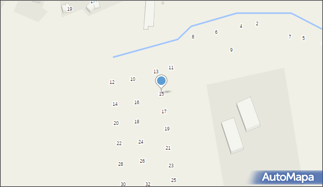 Czernichów, Wierzbowa, 15, mapa Czernichów