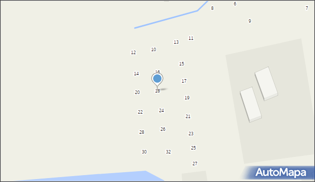 Czernichów, Wierzbowa, 18, mapa Czernichów