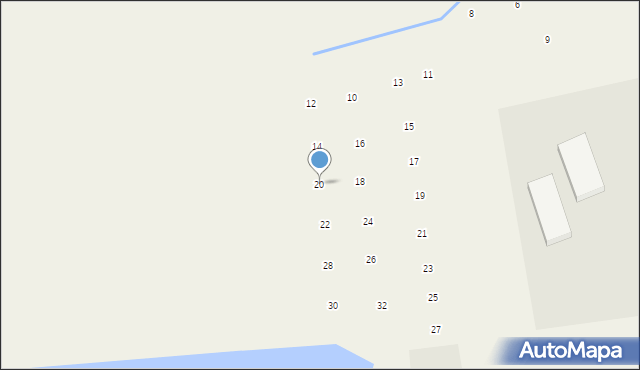 Czernichów, Wierzbowa, 20, mapa Czernichów