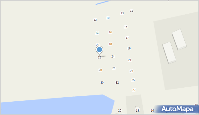 Czernichów, Wierzbowa, 22, mapa Czernichów