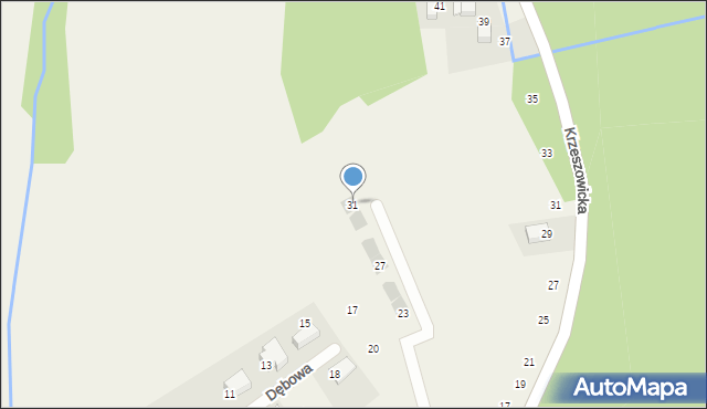 Czernichów, Willowa, 31, mapa Czernichów