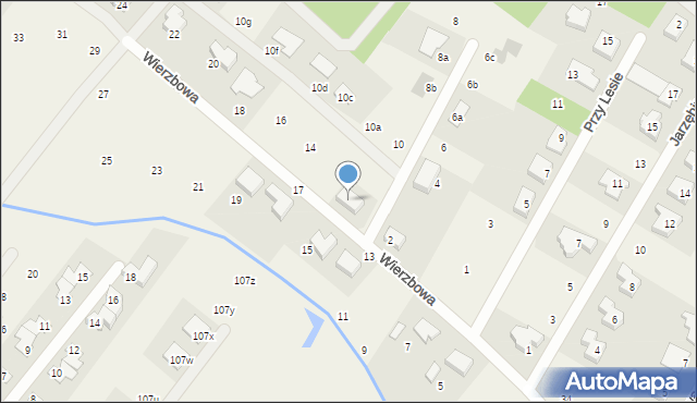 Daszewice, Wierzbowa, 24, mapa Daszewice