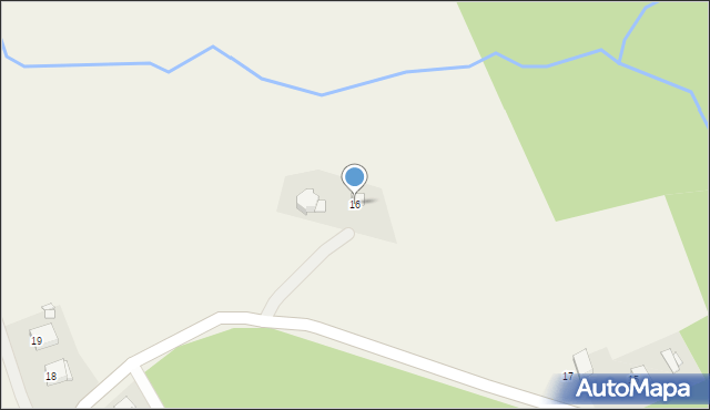 Dębowiec, Wieszczyna, 16, mapa Dębowiec