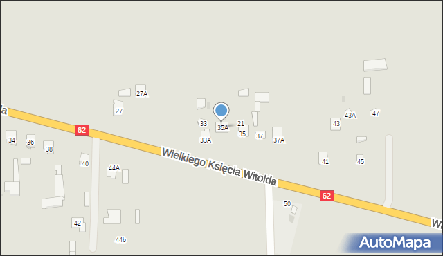 Drohiczyn, Wielkiego Księcia Witolda, 35A, mapa Drohiczyn