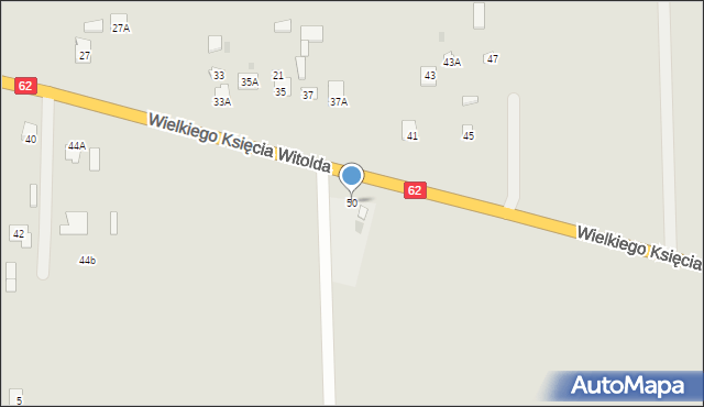 Drohiczyn, Wielkiego Księcia Witolda, 50, mapa Drohiczyn