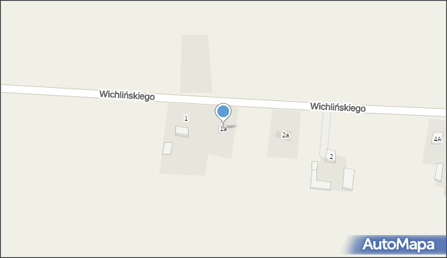 Giewartów, Wichlińskiego Antoniego, ks., 1a, mapa Giewartów