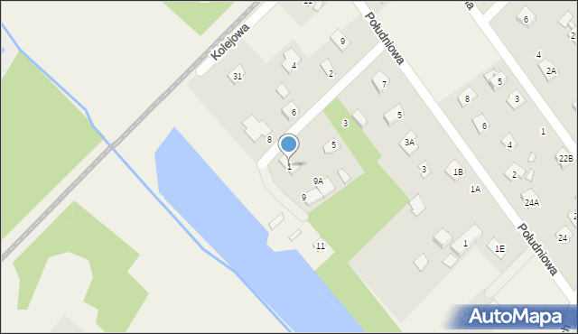 Głosków-Letnisko, Wiklinowej Zatoki, 7, mapa Głosków-Letnisko