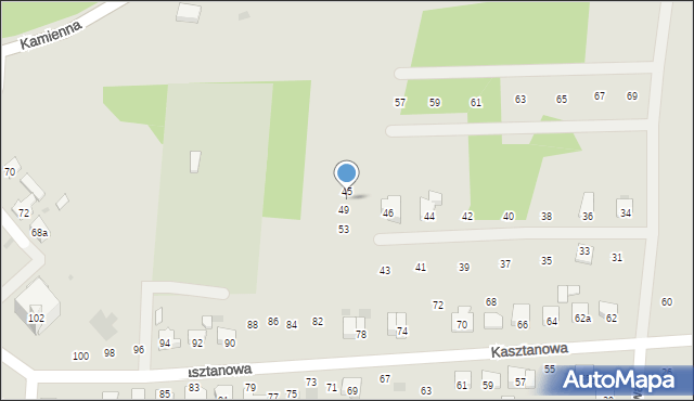 Gogolin, Wierzbowa, 47, mapa Gogolin