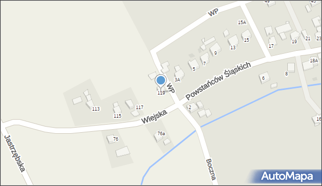 Gogołowa, Wiejska, 119, mapa Gogołowa