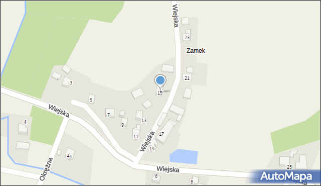 Gogołowa, Wiejska, 15, mapa Gogołowa