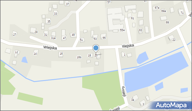 Gogołowa, Wiejska, 20, mapa Gogołowa