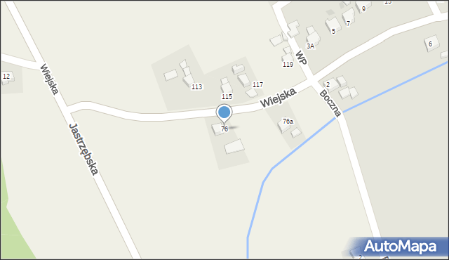 Gogołowa, Wiejska, 76, mapa Gogołowa