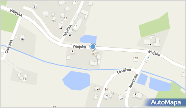 Gogołowa, Wiejska, 8, mapa Gogołowa