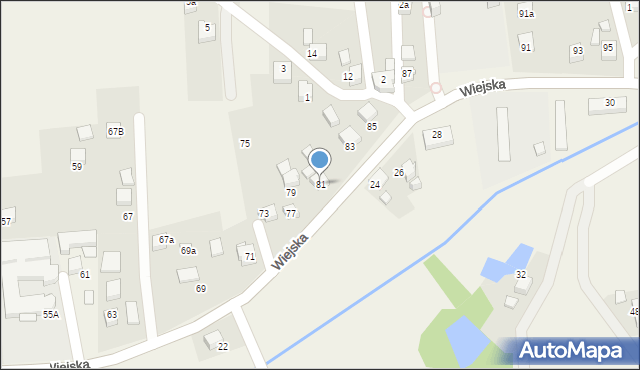 Gogołowa, Wiejska, 81, mapa Gogołowa