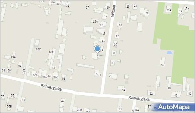 Góra Kalwaria, Witosa Wincentego, 7, mapa Góra Kalwaria
