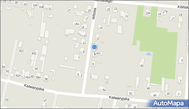 Góra Kalwaria, Witosa Wincentego, 8, mapa Góra Kalwaria
