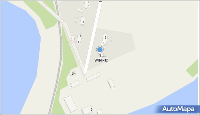 Grabówka, Wielikąt, 3a, mapa Grabówka