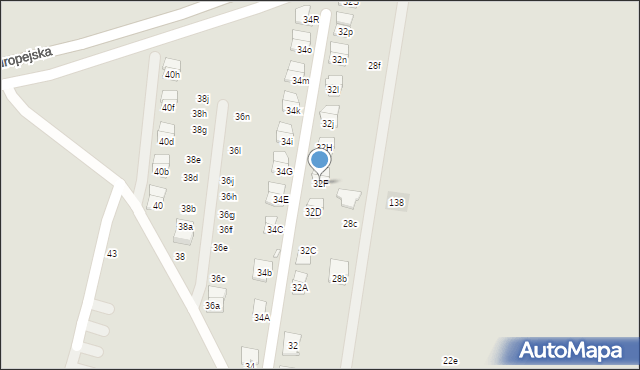 Grodzisk Wielkopolski, Winna, 32F, mapa Grodzisk Wielkopolski