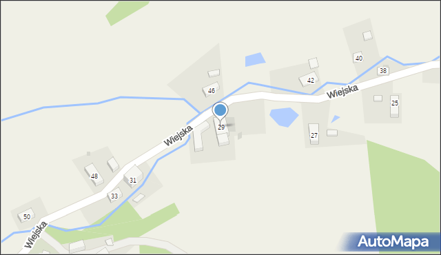 Grzmiąca, Wiejska, 29, mapa Grzmiąca