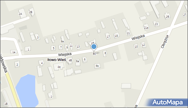 Iłowo-Wieś, Wiejska, 6C, mapa Iłowo-Wieś