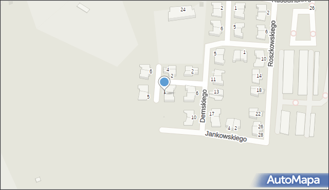 Inowrocław, Wichlińskiej Justyny, 3, mapa Inowrocławia