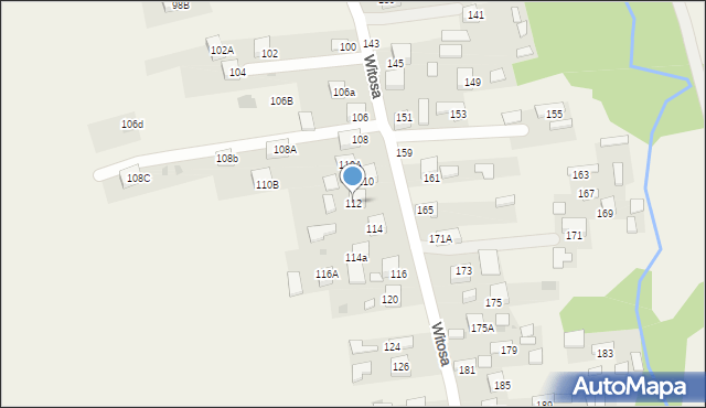 Jadowniki, Witosa Wincentego, 112, mapa Jadowniki